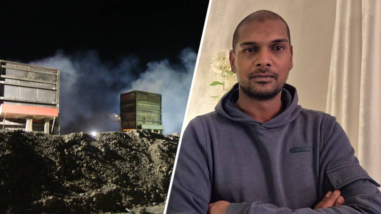 De verbrandingsovens van de burnpit bij vliegbasis Kandahar in Afghanistan (foto: Nishan Dolislager)