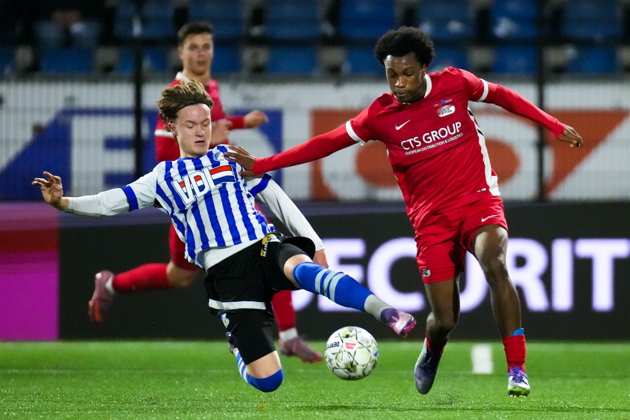 Thijs Muller maakt indruk bij FC Eindhoven (foto: Joris Verwijst/Orange Pictures).