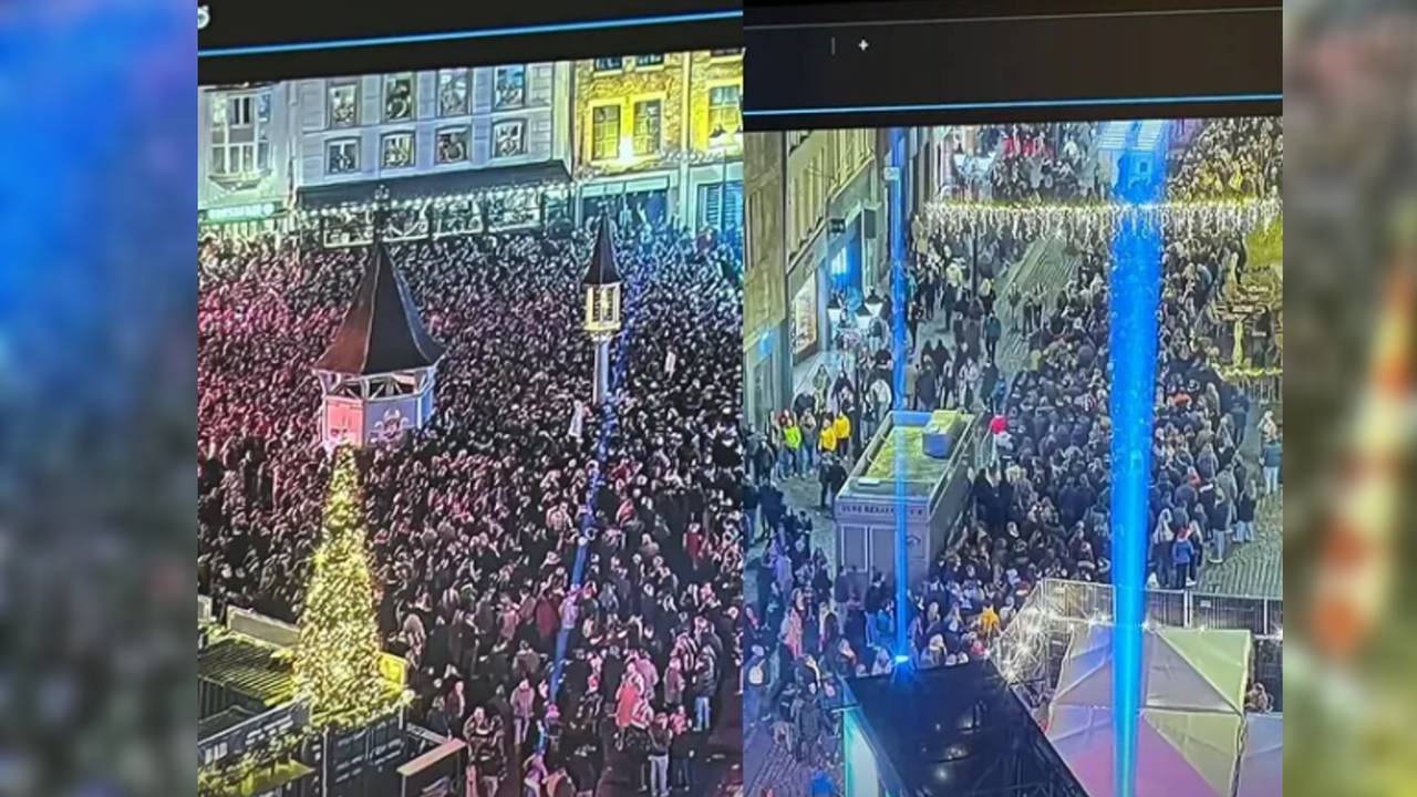 Drukte bij Serieus Request eerder deze week (foto: ANP).