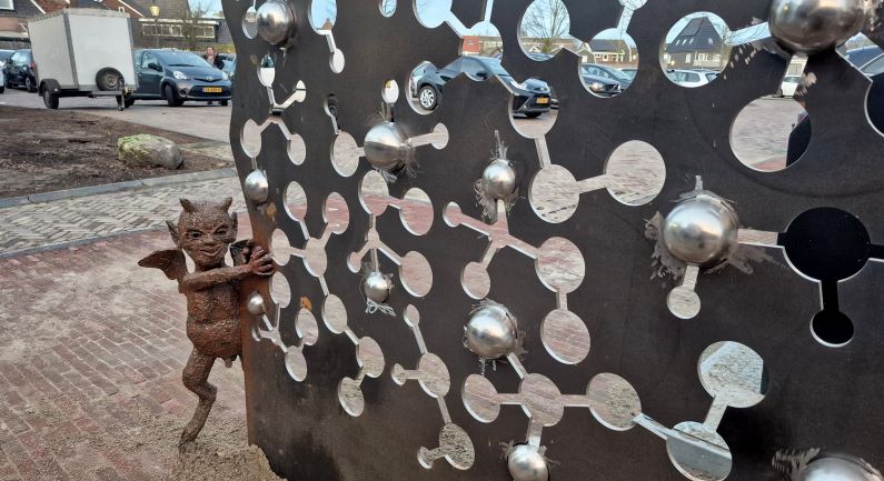 Kunstwerken op Duivelshoek gedoopt