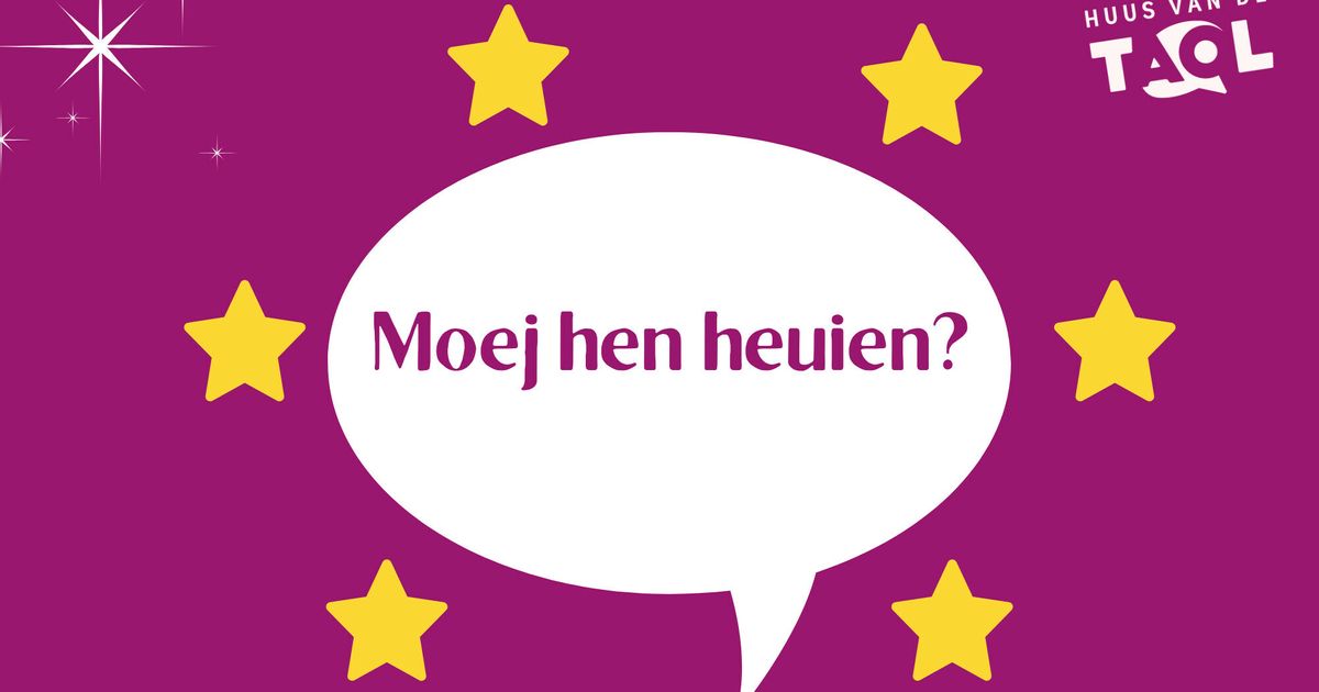 'Moej hen heuien?' is de Drentse kreet van het jaar