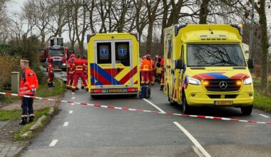 112-nieuws: Ernstig ongeluk tussen Meerstad en Harkstede, zeker twee gewonden