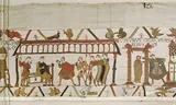 Detail uit het Tapijt van Bayeux (1082). Foto Culture Club 