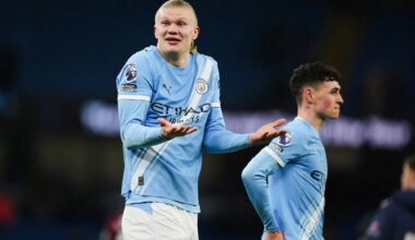 Haaland reageert met weegschaalfoto gevat op Guardiola