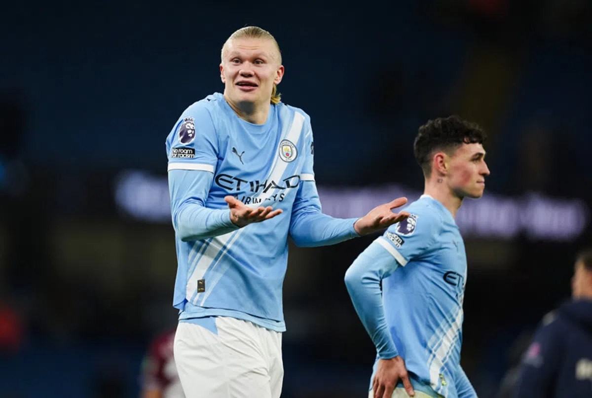Haaland reageert met weegschaalfoto gevat op Guardiola
