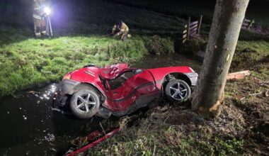 Jonge bestuurder (18) botst op boom en overlijdt - Rijnmond