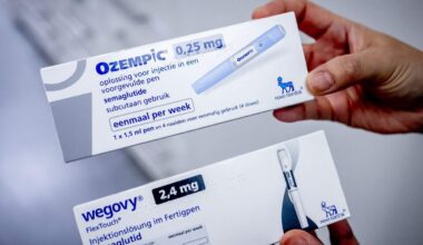 Foto ter illustratie. Justitie België onderzoekt of een vrouw is overleden aan een overdosis afslankmiddel, mogelijk gaat het om illegaal verkregen Ozempic.