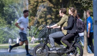 Fatbikes verbieden in het Vondelpark zou discriminerend zijn.