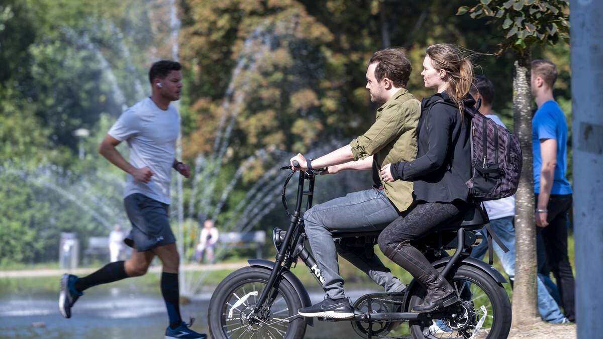 Fatbikes verbieden in het Vondelpark zou discriminerend zijn.