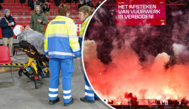 Peter, de 84-jarige supporter die zondagavond aanwezig was bij de gestaakte Eredivisiewedstrijd tussen Ajax en FC Groningen, mag dinsdag in de herkansing.