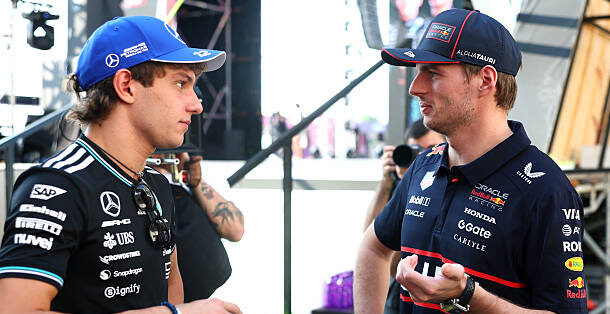 Antonelli waardeert steun Verstappen na bedreigingen: 'Heel fijn'