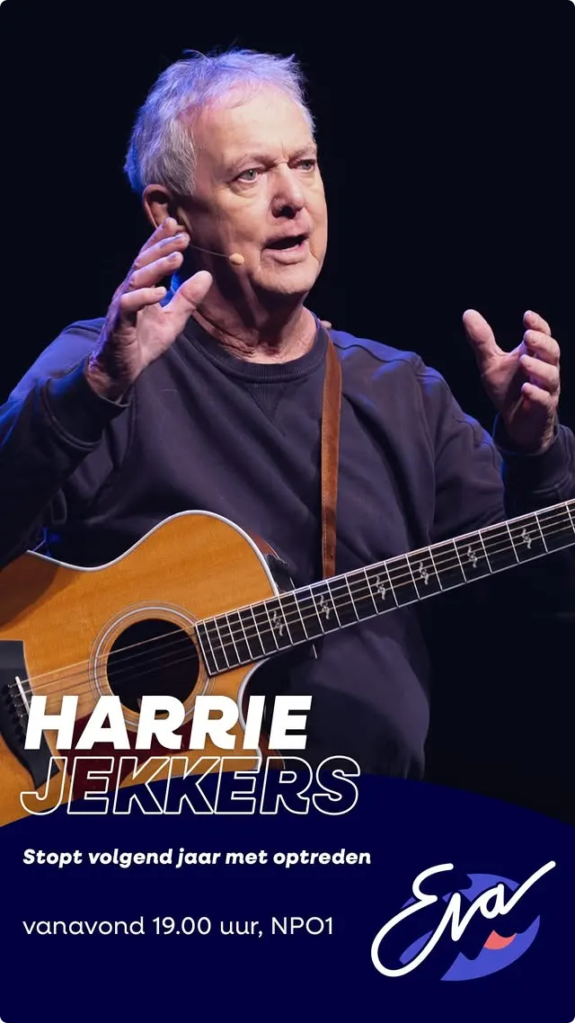 Harrie Jekkers bij Eva, bron Instagram.