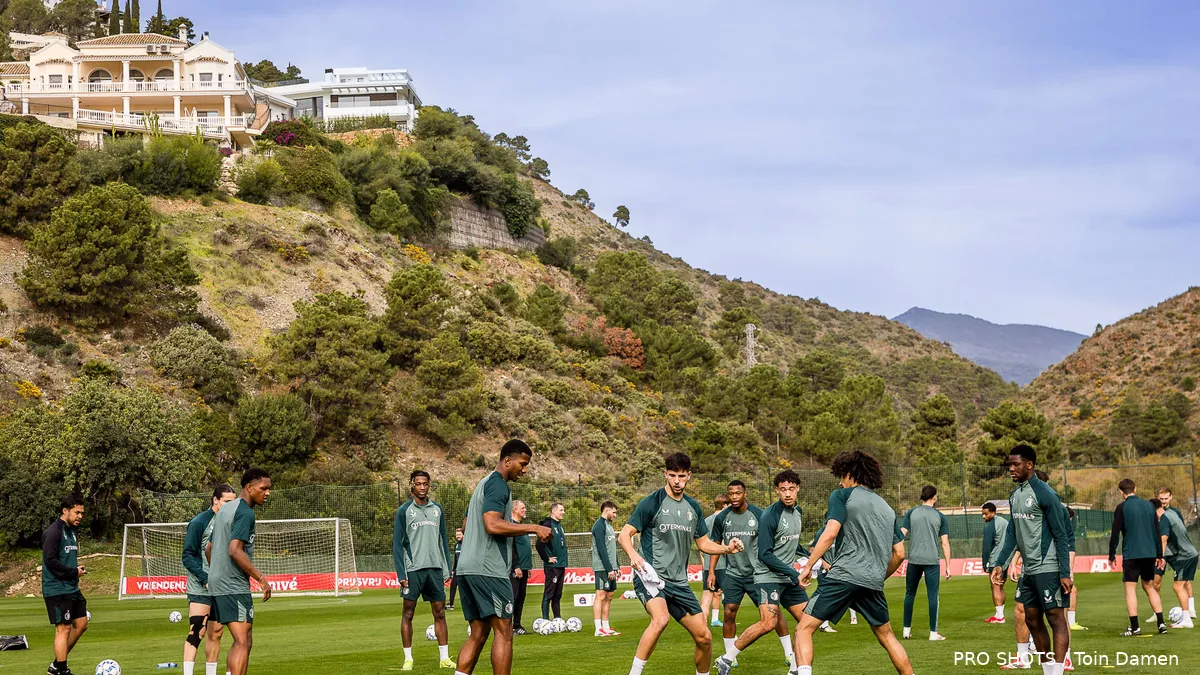 Feyenoord begint tweede seizoenshelft met trainingskamp in Marbella