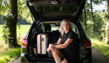 Lidian (39) woont in de weken zonder haar kinderen in haar auto