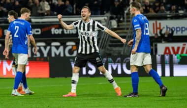 Bijzondere rentree na twee jaar tijd eindigt met panenka op de lat voor winnend Heracles Almelo