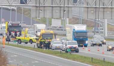 Overval op vrachtwagen A1 lijkt ripdeal, rol chauffeur wordt nog onderzocht