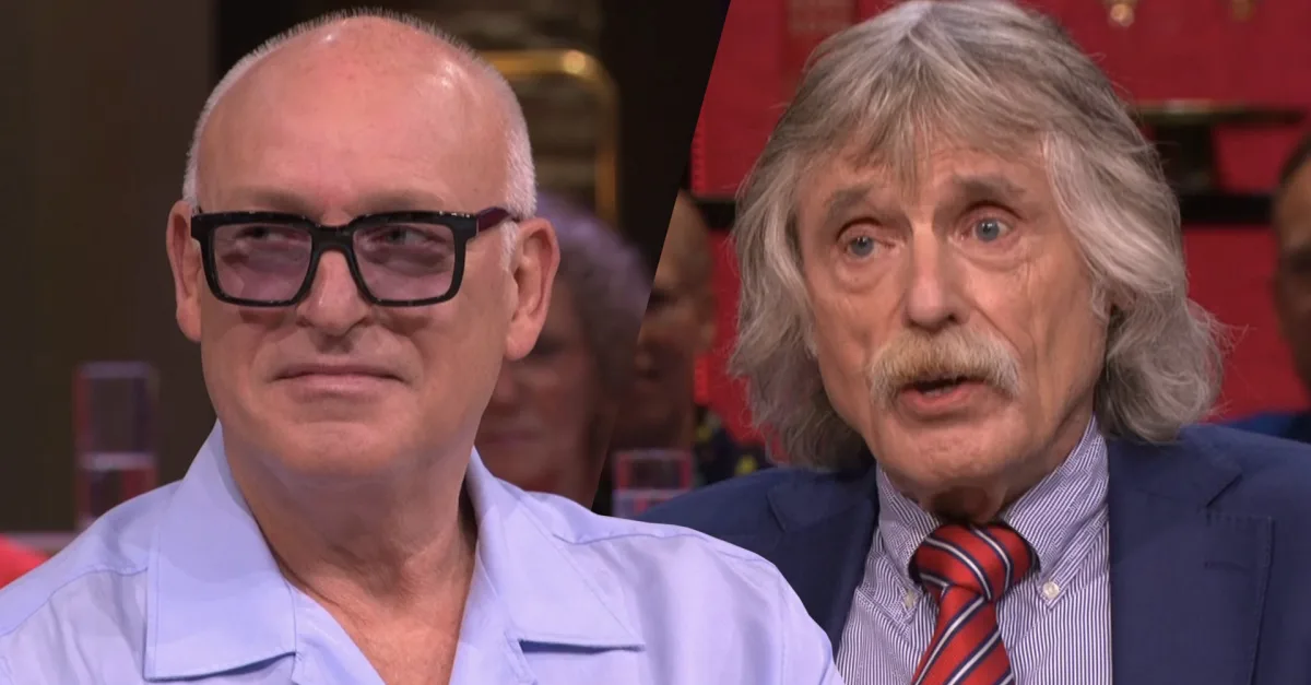 René van der Gijp maakt zich zorgen om Johan Derksen