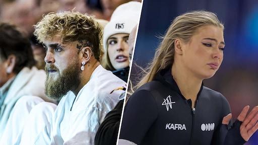 Jake Paul 'in shock' na pijnlijke val Jutta Leerdam: 'Mijn hart is gebroken'