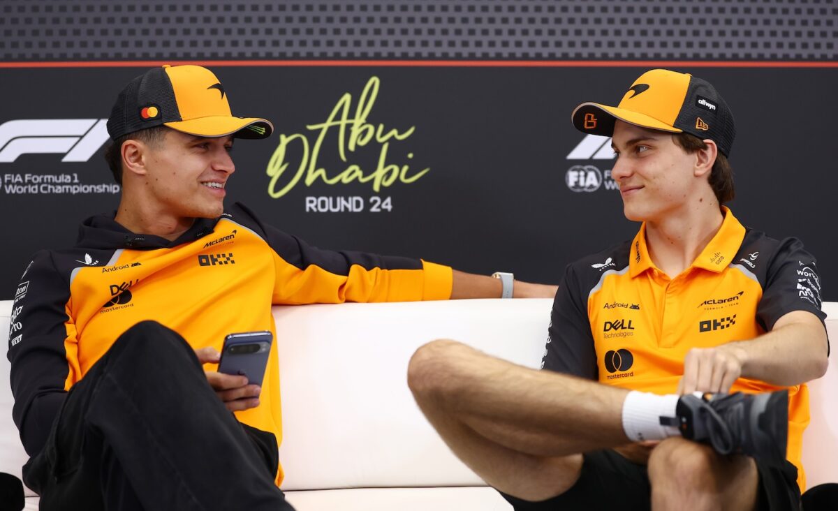 Lando Norris en Oscar Piastri