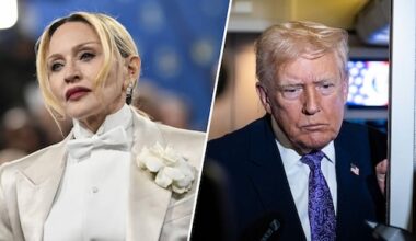 Madonna maakt korte metten met Donald Trump op Wereld Aids Dag