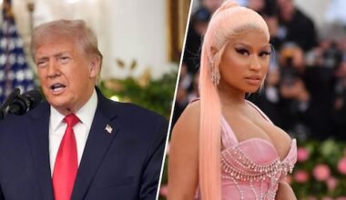 Nicki Minaj vol lof over 'rolmodel' Donald Trump: 'Trots'