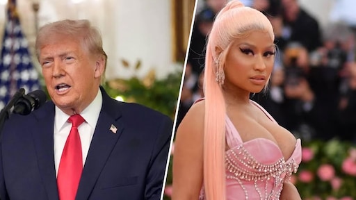 Nicki Minaj vol lof over 'rolmodel' Donald Trump: 'Trots'