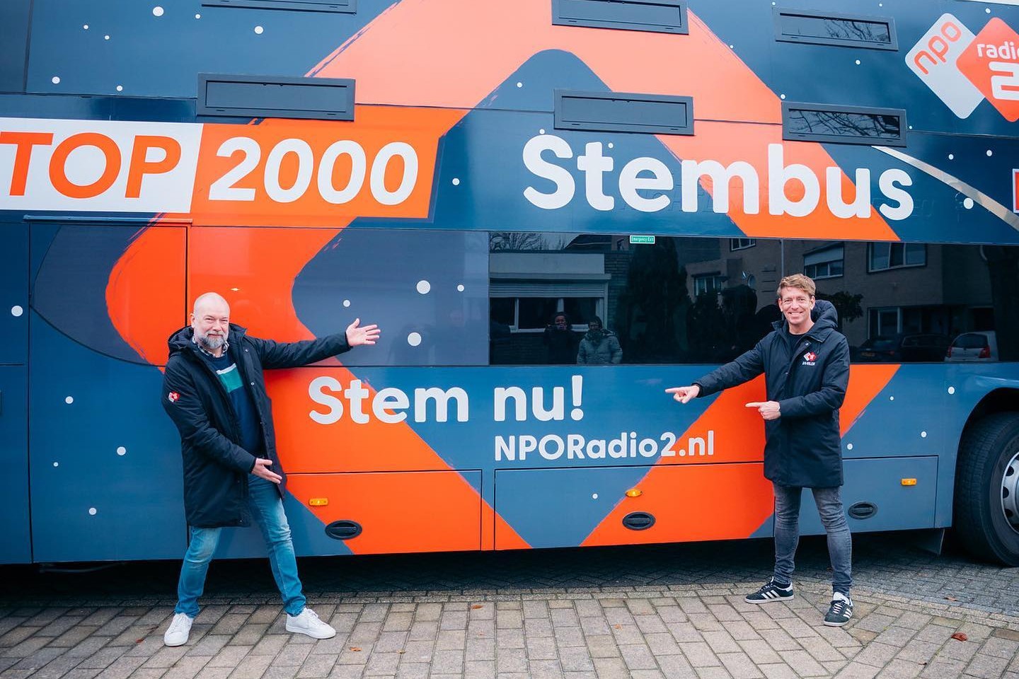 hier stopt de Top 2000 Stembus in onze stad