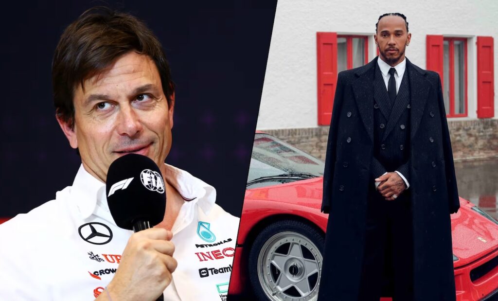 Toto Wolff en Lewis Hamilton