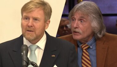 Vandaag Inside-tafel ziet koning Willem-Alexander zich opnieuw verspreken: 'Wat zegt hij nou?!'