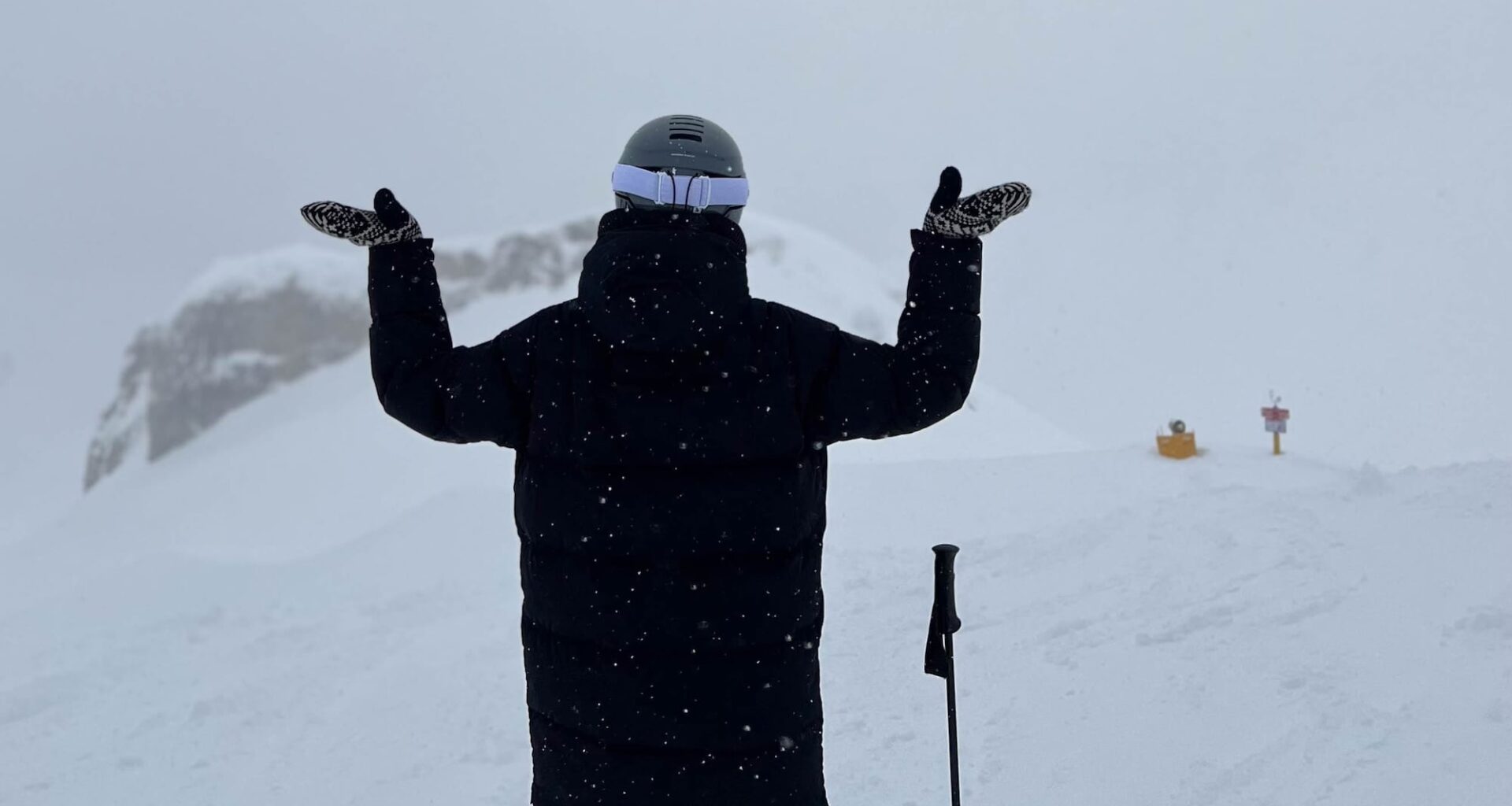 alles wijst op sneeuw, maar niets is zeker