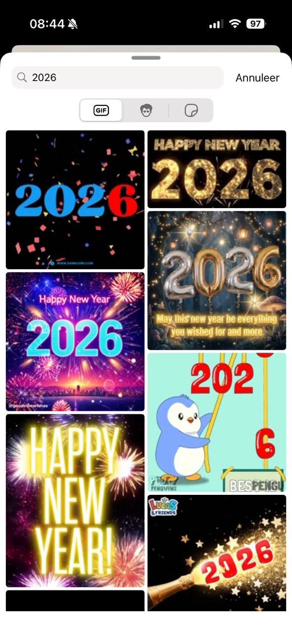 WhatsApp nieuwjaarswensen 2026