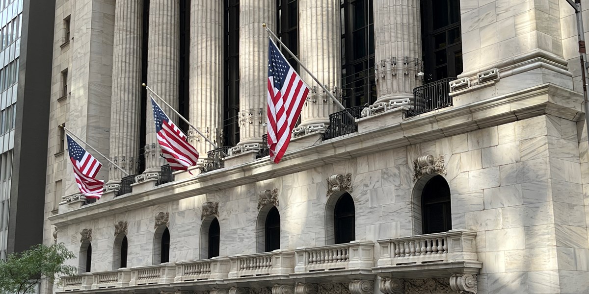 Wall Street lager gesloten