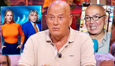 Hélène Hendriks, Johan Derksen, Jack van Gelder en Frans Klein