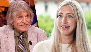 Denise van der Laan en Johan Derksen