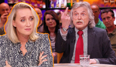 Eva Jinek en Johan Derksen