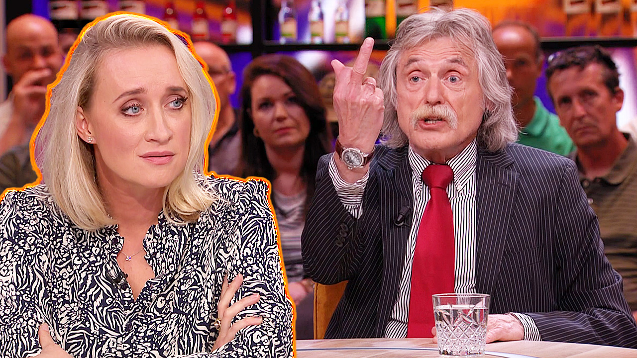 Eva Jinek en Johan Derksen