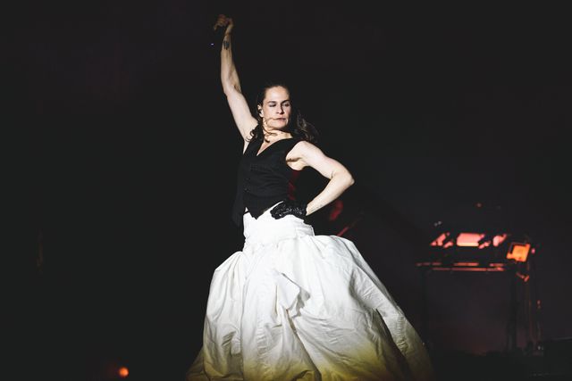 Optreden van Christine and the Queens in Madrid, juni 2023.