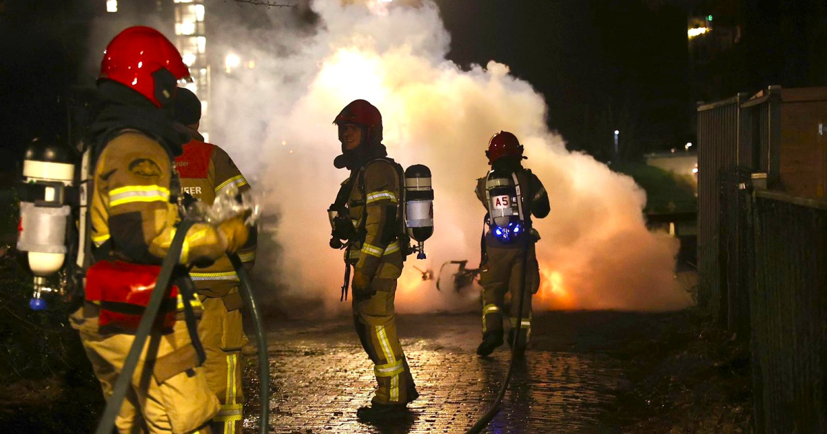 Amstelveen bedankt alle hulpdiensten voor inzet tijdens jaarwisseling; her en der overlast, brandjes en vernielingen
