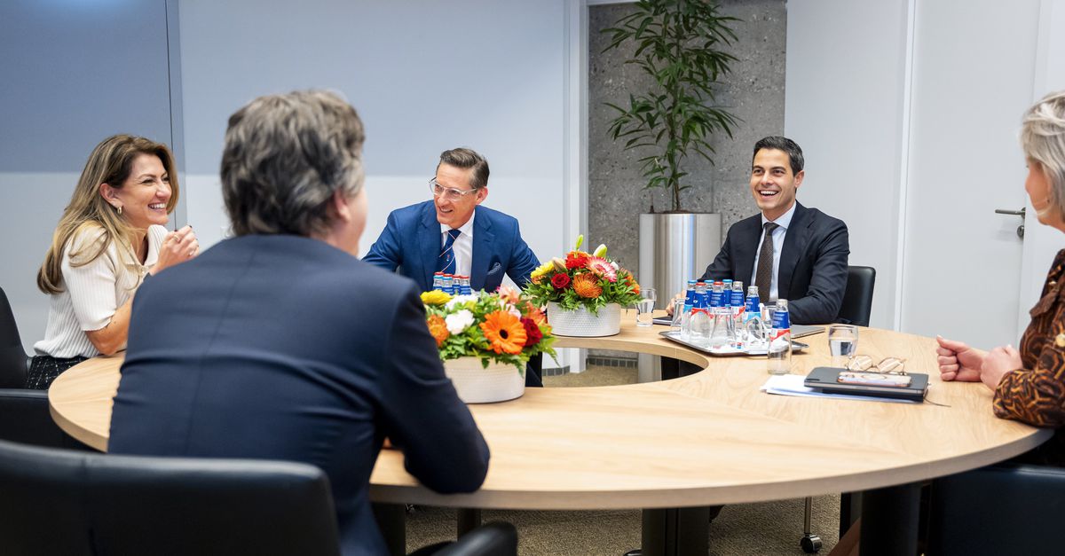 Een minderheidskabinet-Jetten, de oppositie twijfelt: meedoen of ‘een lijn trekken’?