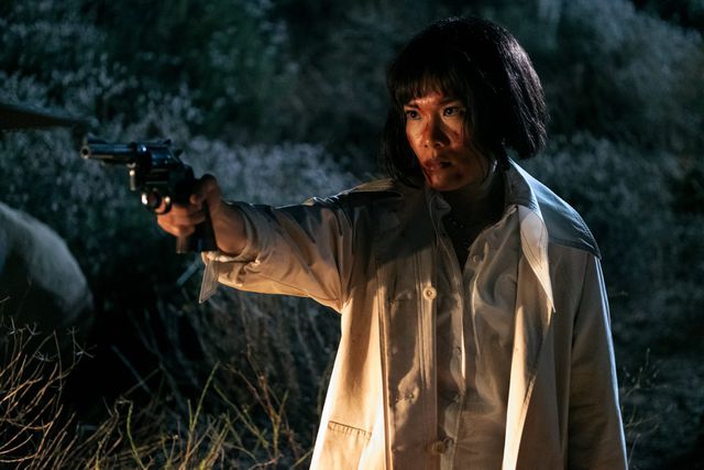 Ali Wong  als Amy Lau in het eerste seizoen van  ‘Beef’.