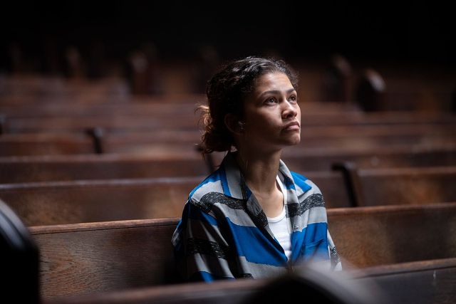 Zendaya als Rue Bennett in ‘Euphoria’.