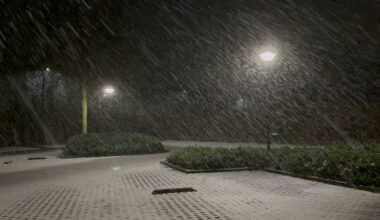 Nieuwe jaar begint koud met sneeuw