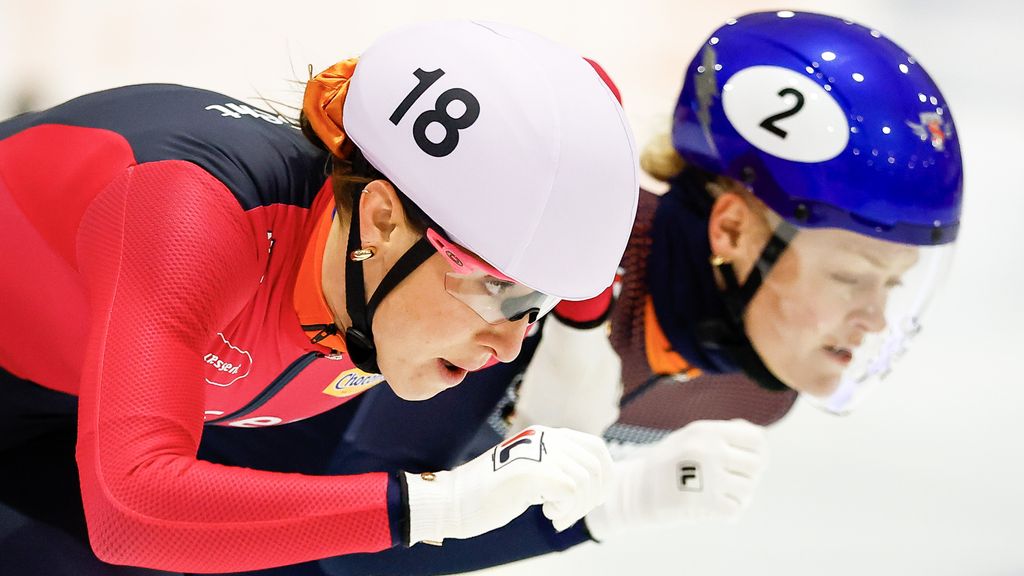 Schulting rijdt bij verrassende deelname aan NK shorttrack naar brons
