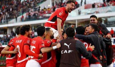 Egypte en Salah met pijn en moeite naar kwartfinales Afrika Cup