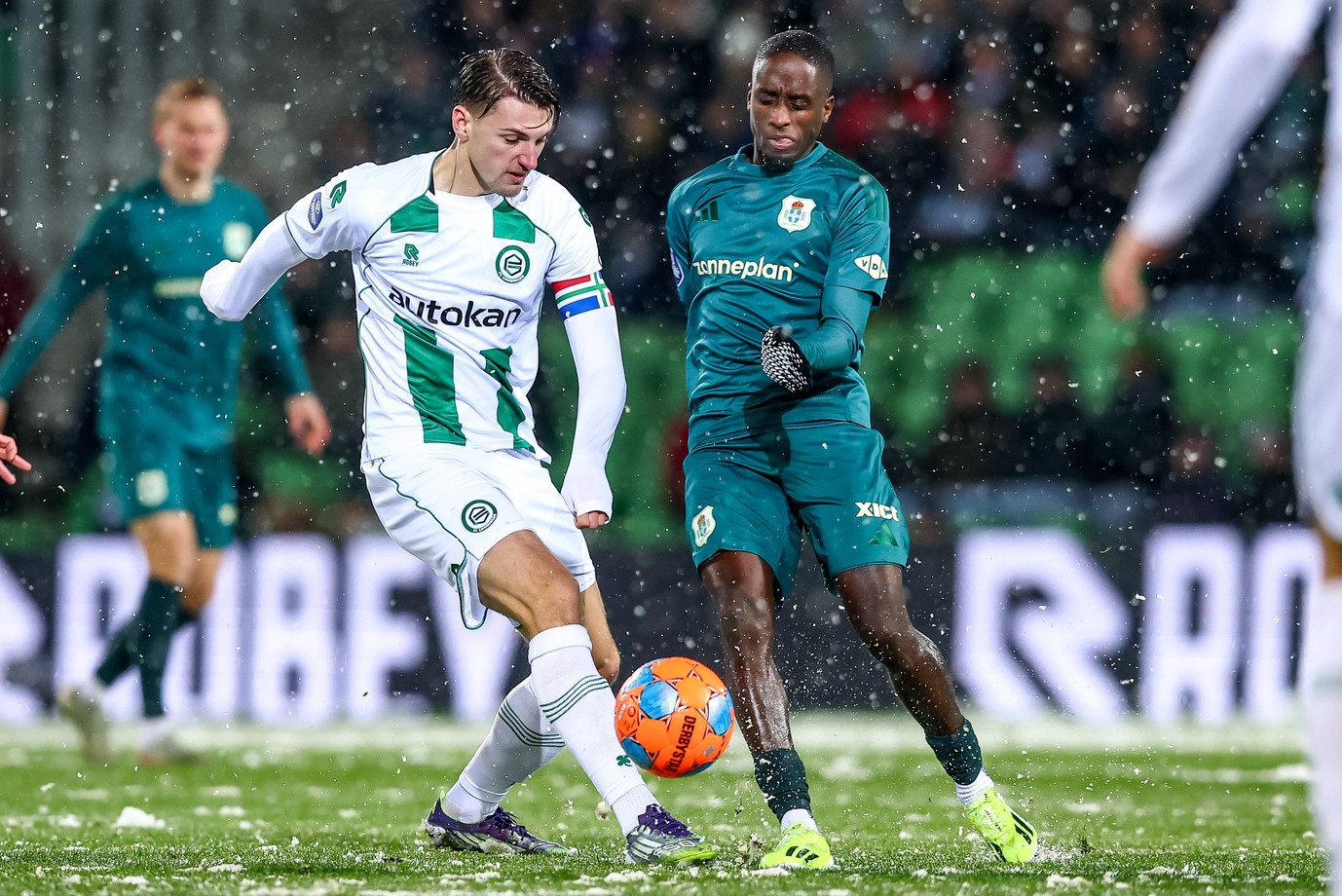 Stije Resink in actie voor FC Groningen