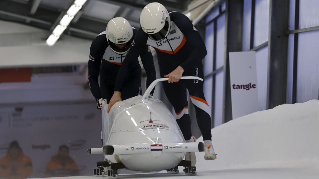 Nederlandse bobsleeërs op rand van kwalificatie Olympische Spelen: 'Druk neemt toe'