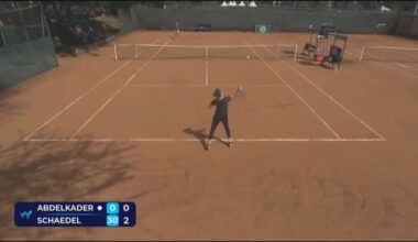 Deze prof-tennisser kan helemaal niet tennissen
