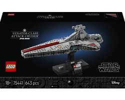 LEGO Star Wars Venator-Class Attack Cruiser - Bouwpakket voor Volwassenen en Decoratie - 75441 Image