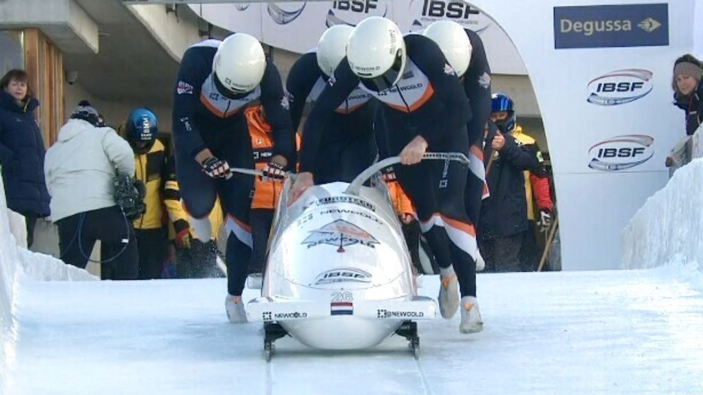 Ook viermansbob op weg naar Spelen na absurde dagen, inclusief crash in training