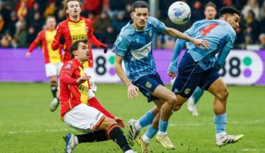 Go Ahead en Fortuna beginnen nieuwe jaar met gelijkspel door late treffers